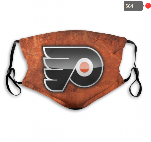 NHL Philadelphia Flyers #13 Dust mask with filter->nhl dust mask->Sports Accessory